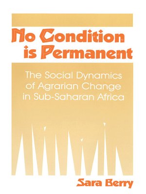 cover image of No Condition Is Permanent